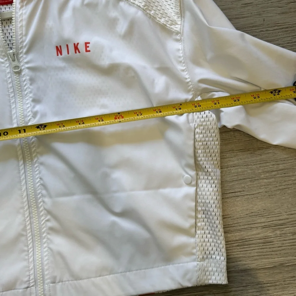 Nike Women's White Bomber Jacket - Picture 7 of 13